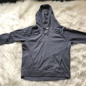 Z‎ BY ZELLA GRAY HOODED SWEATSHIRT
